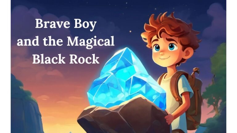 Brave Boy and the Magical Black Rock