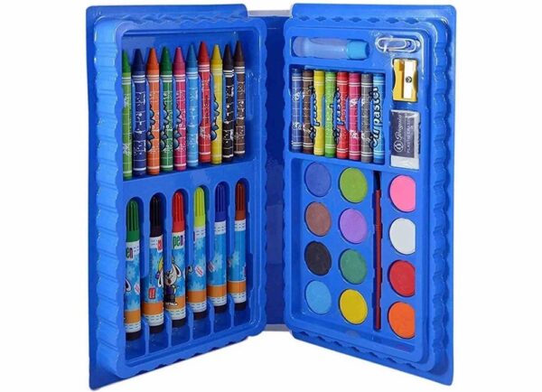 Art & Craft Stationery Kit – Crayons, Markers, Watercolors & More