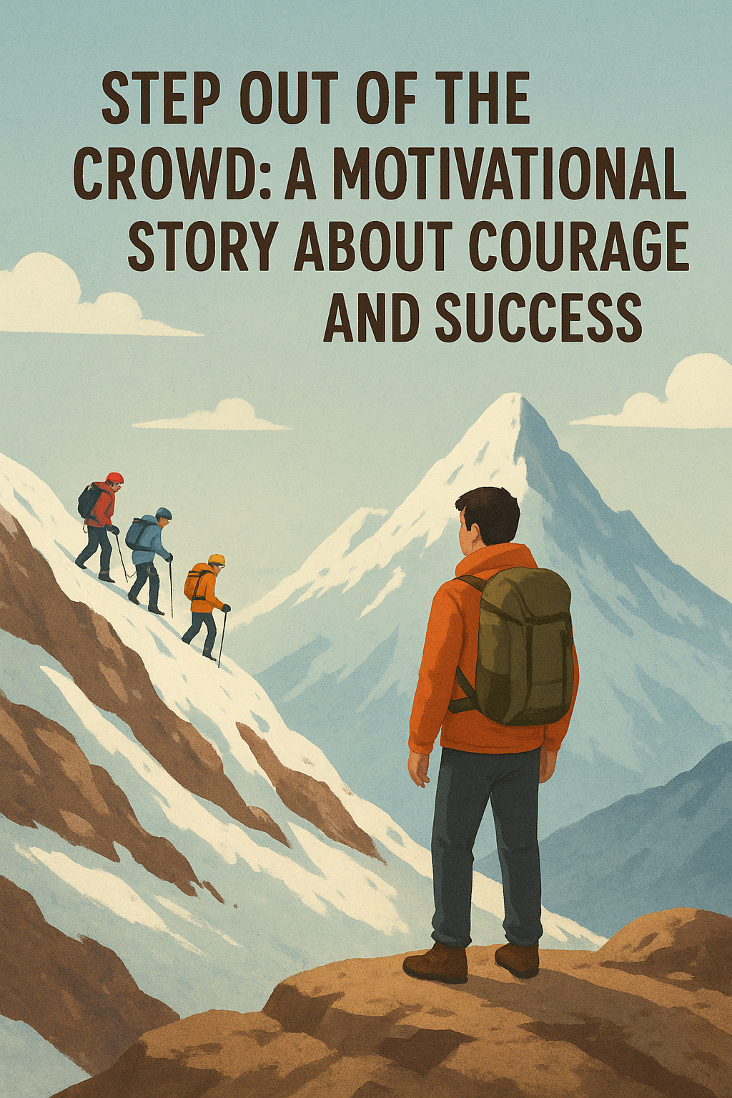 Step Out of the Crowd: A Motivational Story About Courage and Success